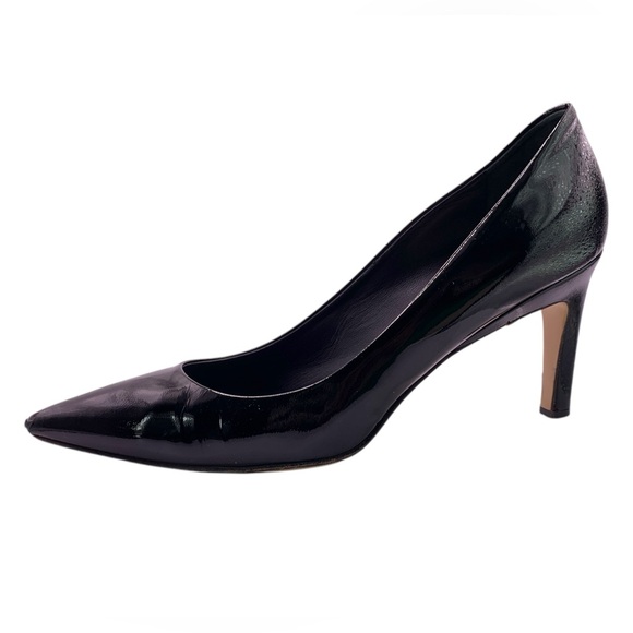 MAXMARA Black Patent LEATHER Heels - Picture 5 of 10